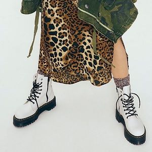 White Platform Boots